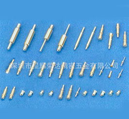 自动车床加工 铜PIN针 导电针 铜插脚 电子五金件批发价格 厂家 图片