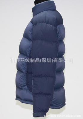 【批发供应户外羽绒制品高绒量防寒保暖羽绒服生产订做来样加工119】价格,厂家,图片,服装加工,佰顺羽绒制品(深圳)-