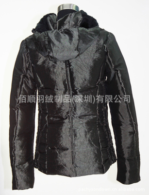 厂家生产供应百褶皱花边女装连帽保暖羽绒服制衣工厂订制加工056图片,厂家生产供应百褶皱花边女装连帽保暖羽绒服制衣工厂订制加工056图片大全,佰顺羽绒制品(深圳)-5-