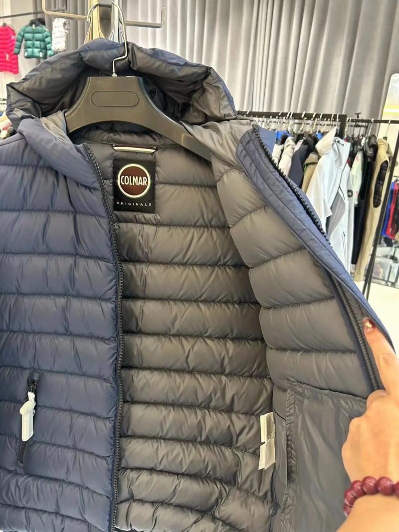 Colmar品牌44码女士厚款羽绒服 意大利原单工艺与保暖风尚